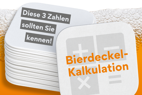 Bierdeckel-Kalkulation