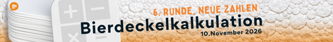 Bierdeckelkalkulation
