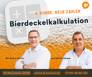 Bierdeckel Kalkulation